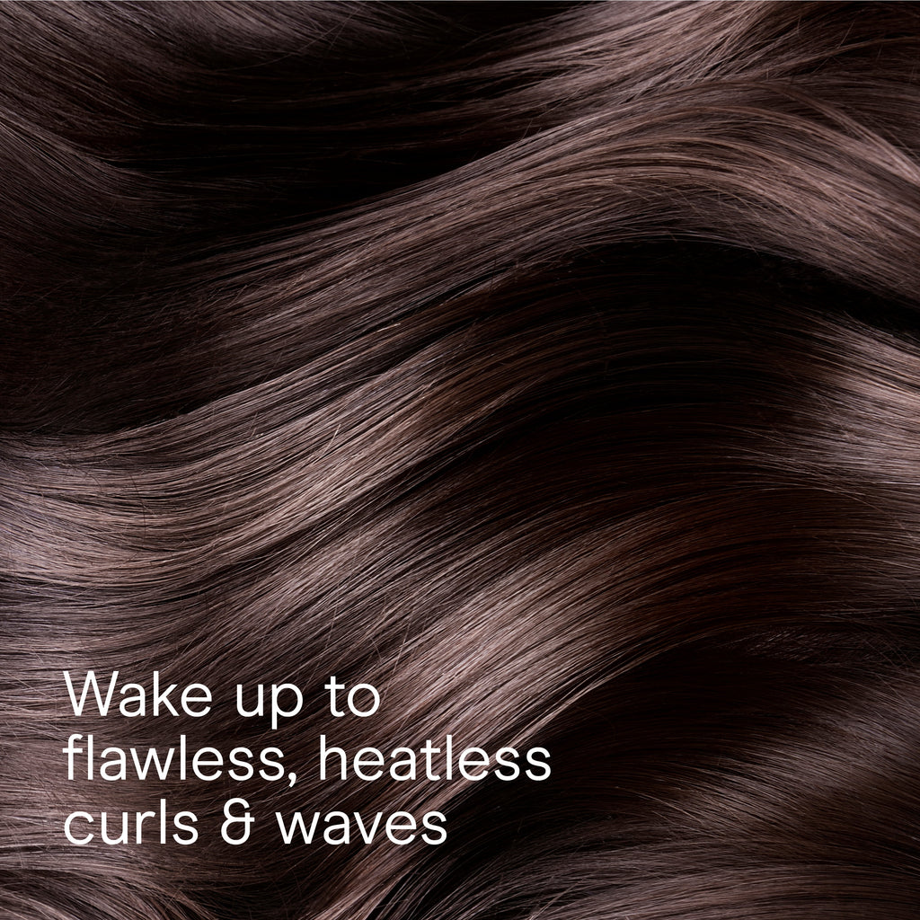 Conair Heatless Satin Roller Set with Clips and Hair Ties for Overnight Curls - Image 4