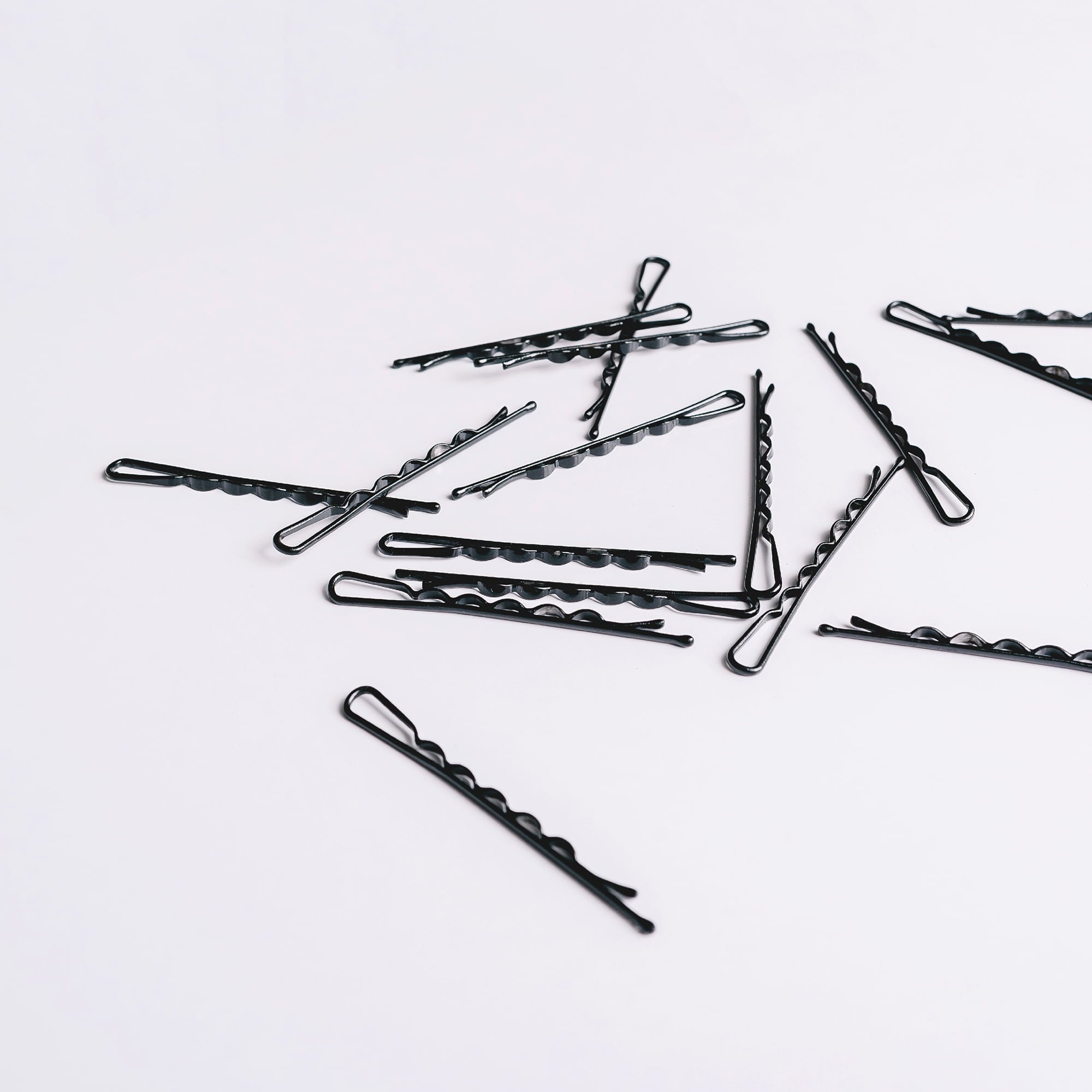 (2 pack) Gimme Bobby Pins, Secure Hold Hair Pins for Thick Hair, Black, 40 Count - Image 3