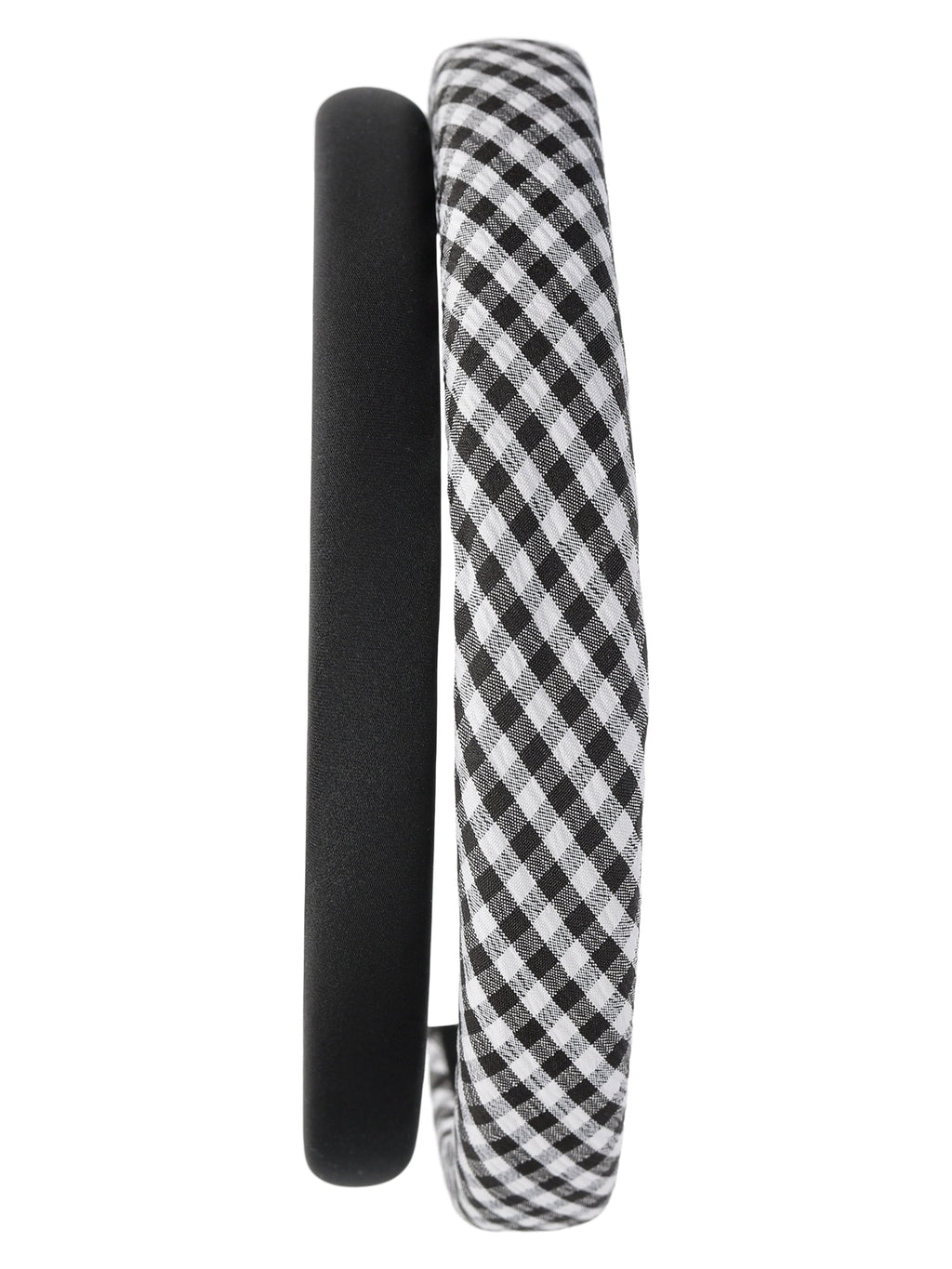 No Boundaries Women's Printed Headband Set, 2-Piece, Black - Image 3