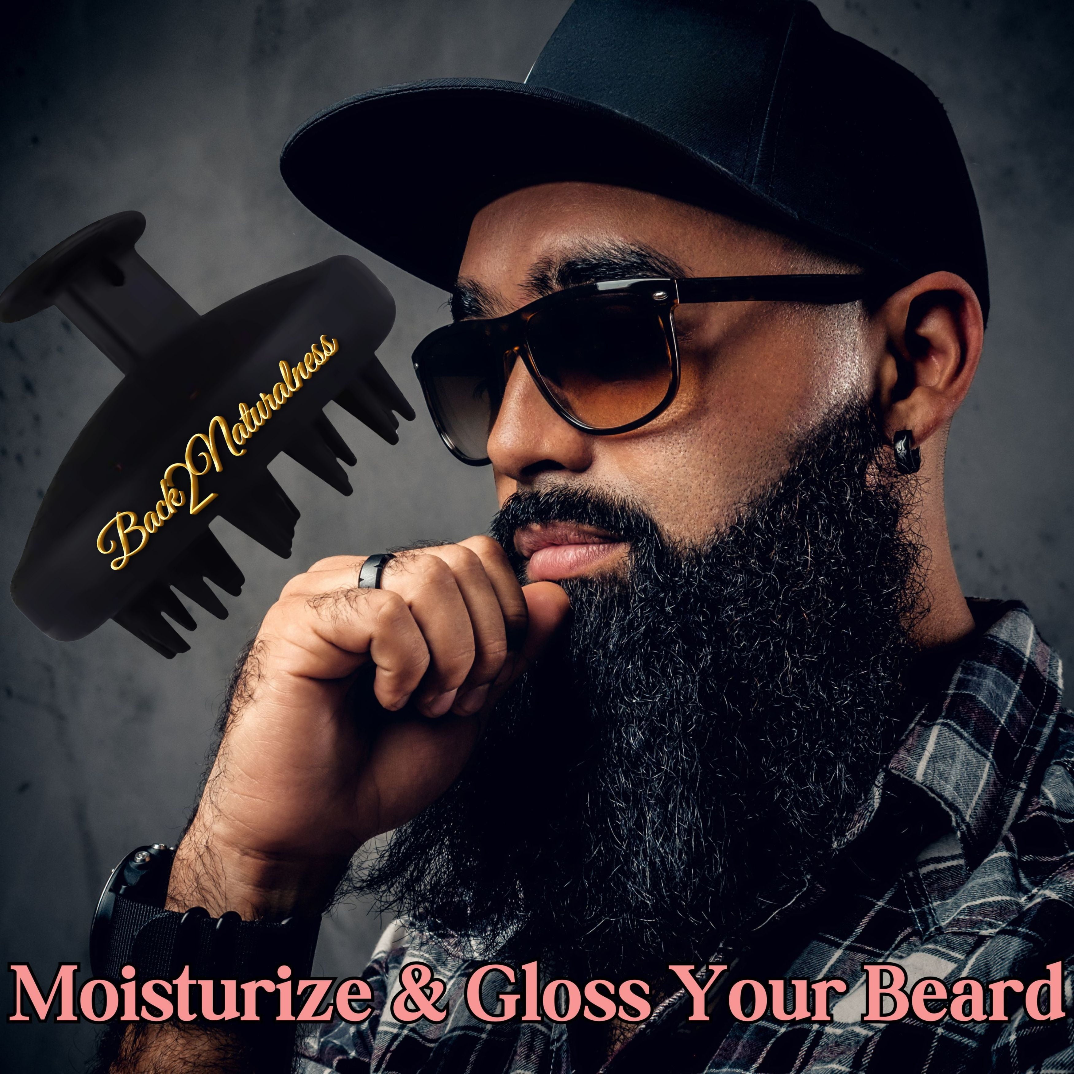Silicone Scalp Scrubber & Massager | Dandruff Scraper & Scalp Exfoliator | Soft Silicone Scalp Brush for Hair Growth-... - Image 3