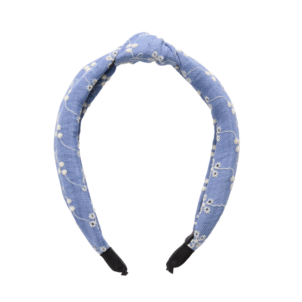 x Denim Knot Headband, All Day Comfort, All Hair Types, 1 Count - Image 3