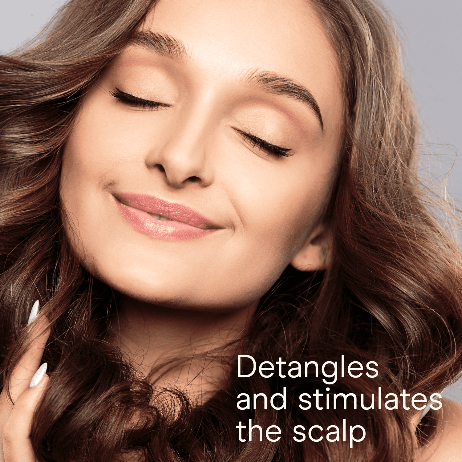 Finish Metal Bristle Cushion Hair Brush, All Hair Types, 1 Count - Image 6