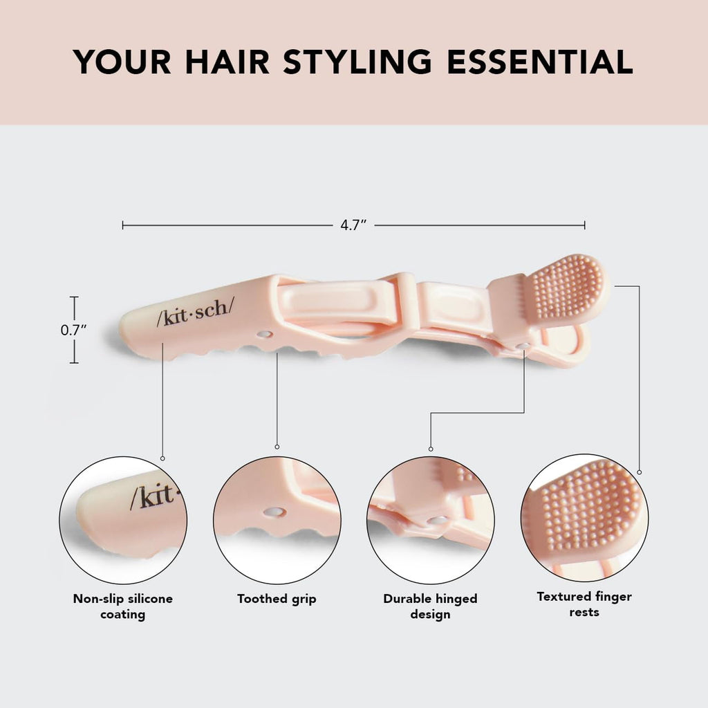 for Hair - for Styling Sectioning, Hair Tools, 3 Pcs (Pink) - Image 2