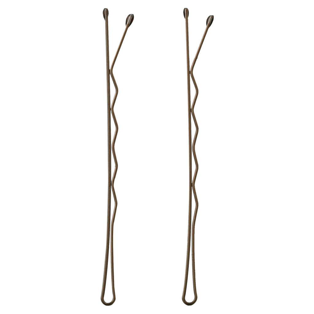 Slide-proof Grip, Secure Hold, Small, Hair , Brown, 90 Ct - Image 3