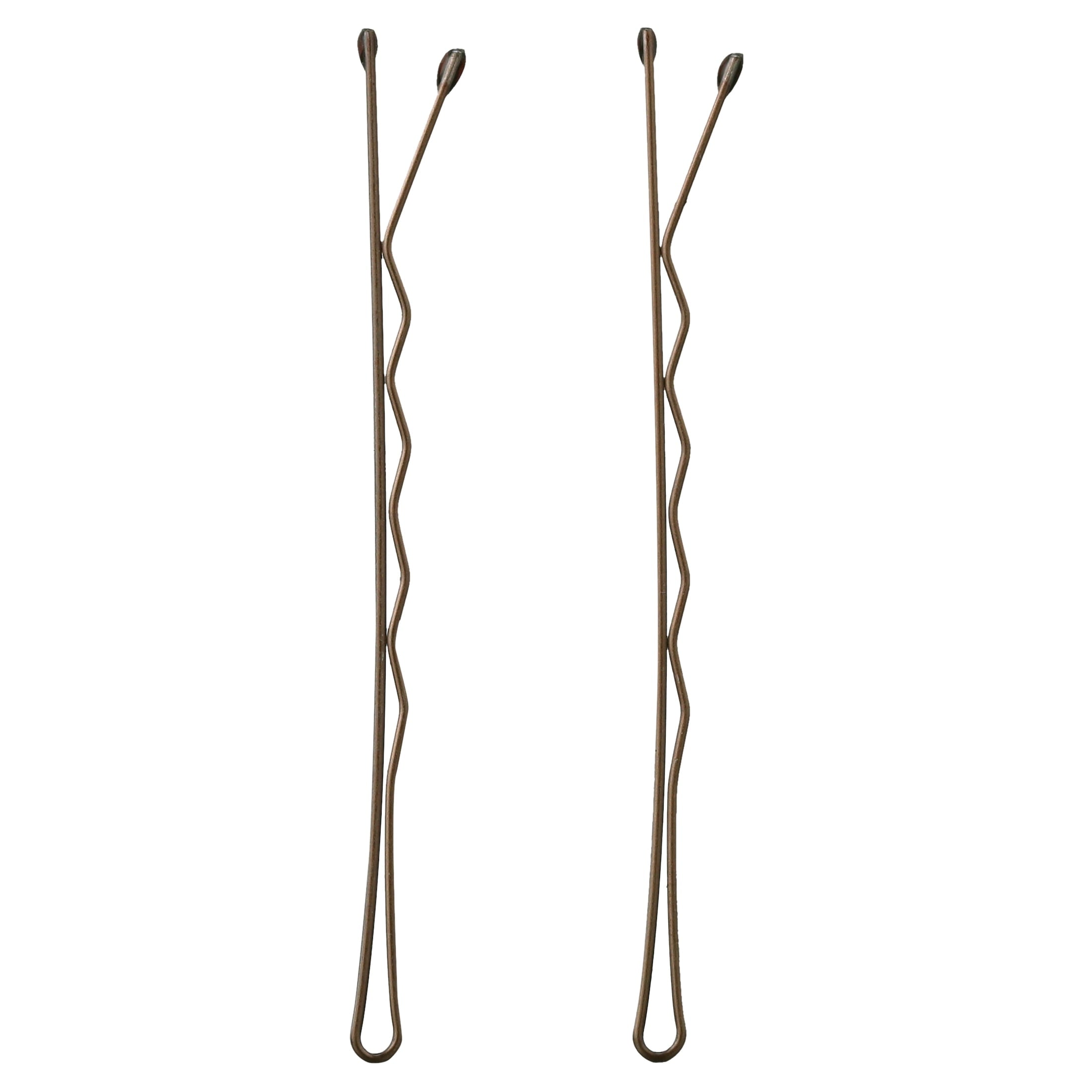 Slide-proof Grip, Secure Hold, Small, Hair , Brown, 90 Ct - Image 3