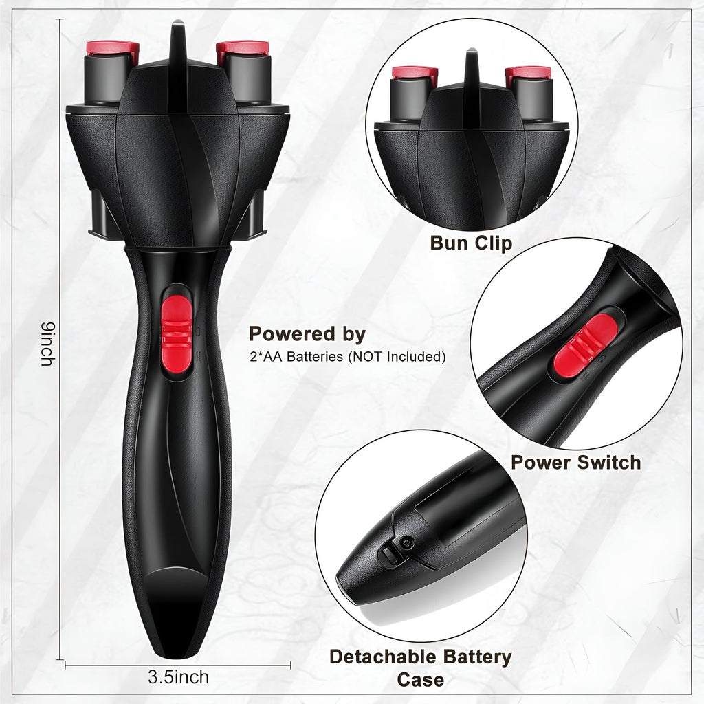 RAGUPEL Automatic Hair Braider And Twister - Electric Auto Braiding And Styling Tool, French Dreadlock Braid Maker for Women'S And Girls' Ha - Image 3