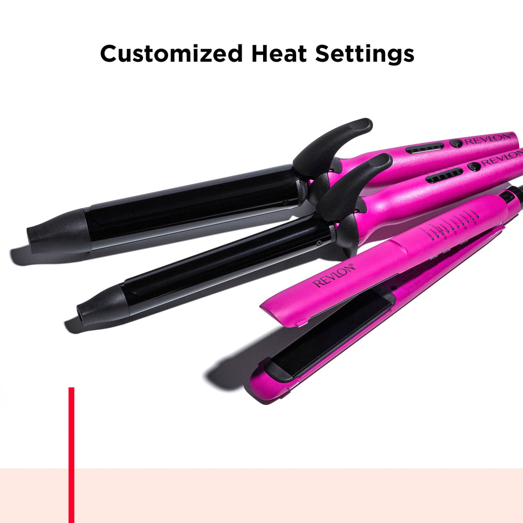 Revlon Easy Heat 1" Precision Curling Iron, Pink - Image 6