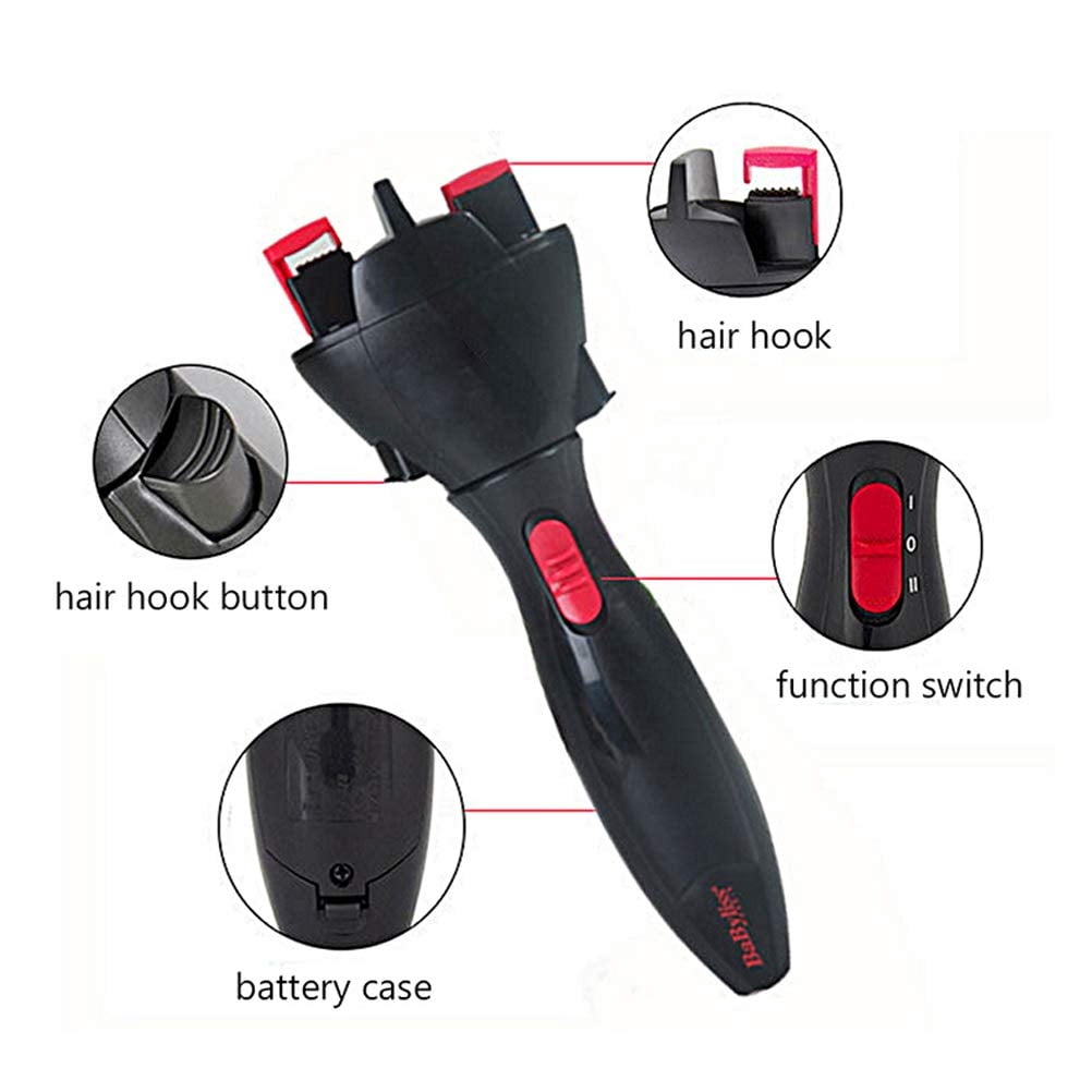 Electric Hair Braiding Machine, Automatic Quick DIY Hair Braider Tool for Styling - Image 5
