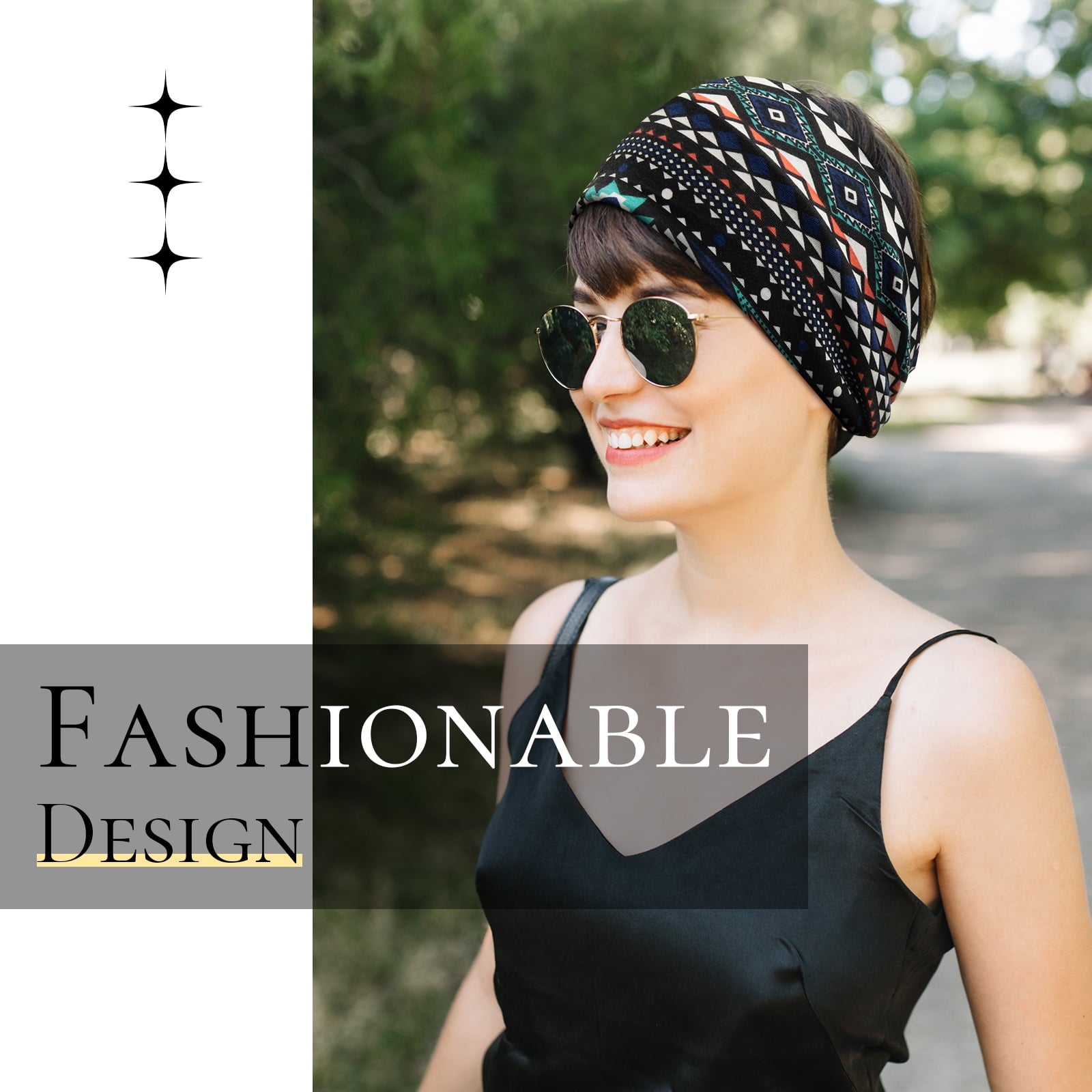 6 Pcs Head Bands for Women Trendy Wide Knotted Headband Workout Fitness Yoga Athletic Head Wraps Boho Hair Accessories - Image 6