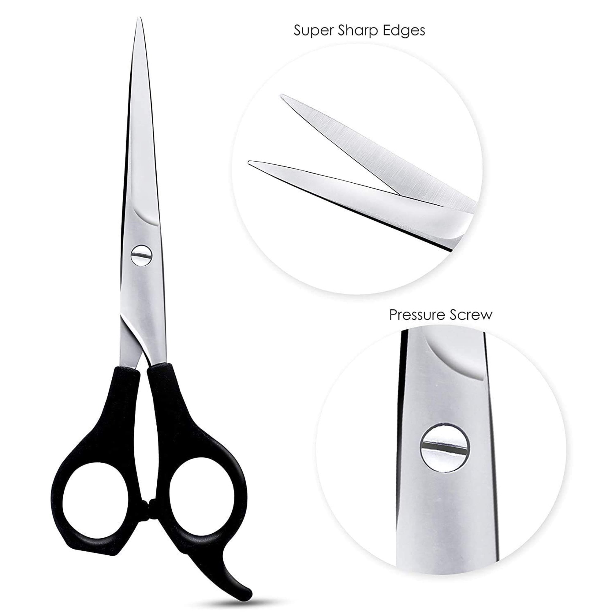 Professional Hair Cutting Scissors, Sharp Razor Edge Hairdressing Scissors Salon Hair Scissors,Stainless Steel, Light... - Image 3