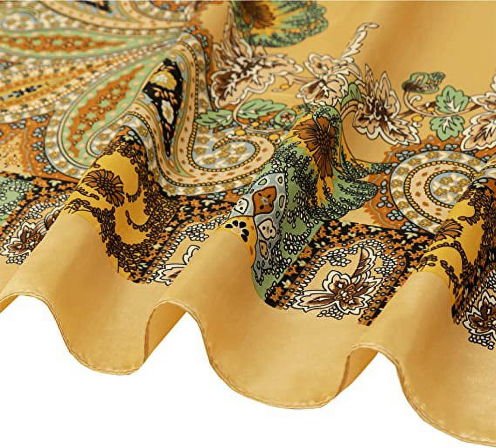 Scarf, 4-Piece Multicolor Bandana Scarf Pack - Image 3