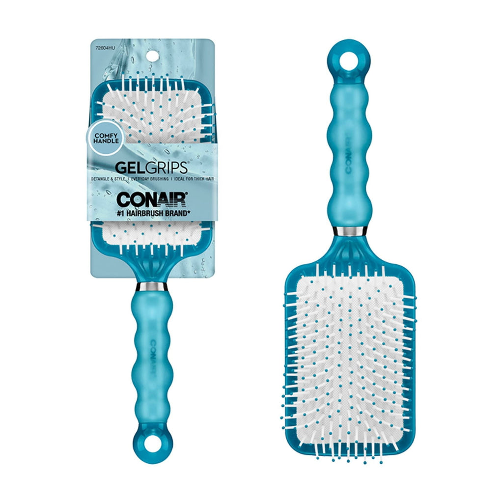 Conair Smooth & Effortless Ultra Paddle Hairbrush with Nylon Bristles and Comfy Handle - Image 4