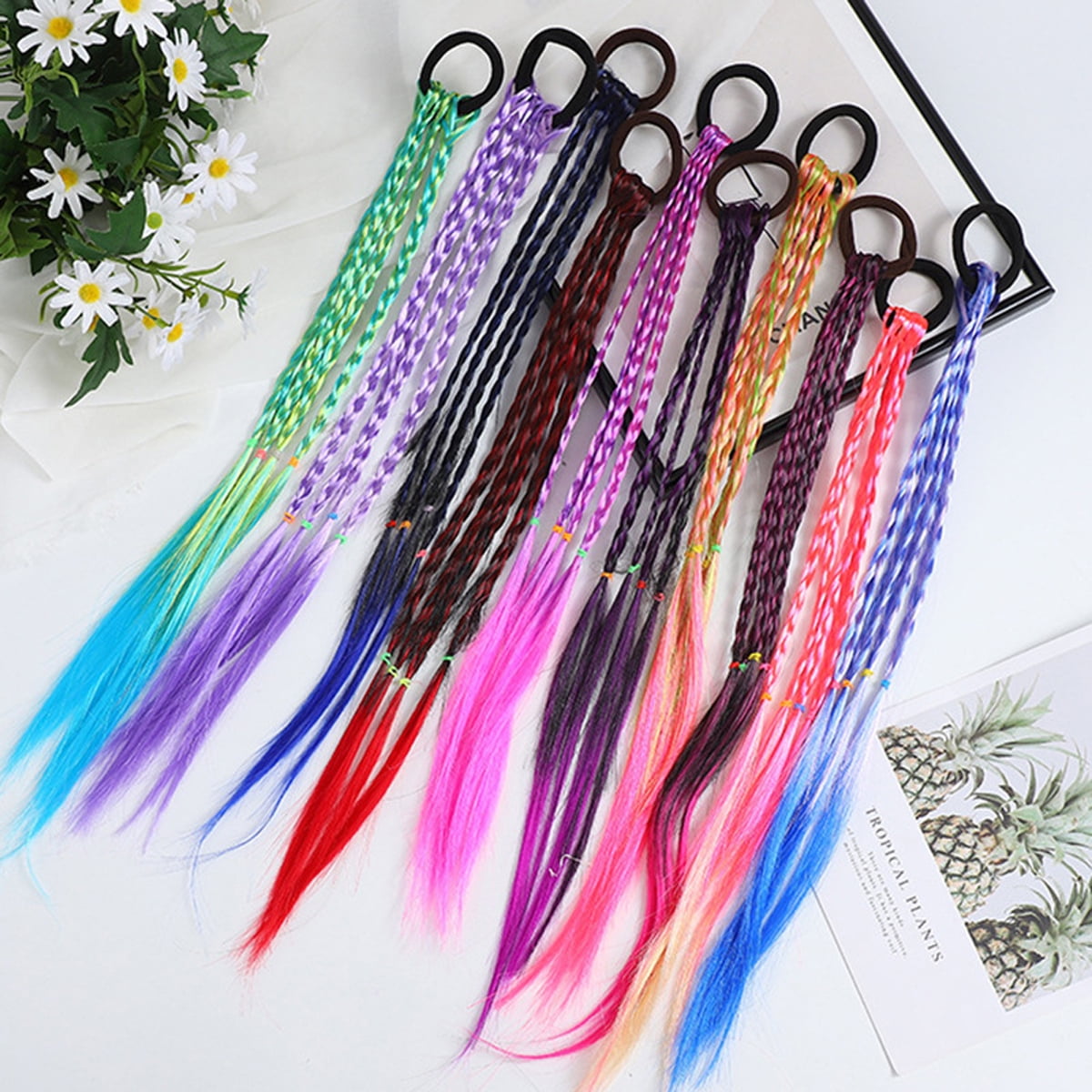 Set for Kids Extension Colored Extensions Accessories for Girls - Image 3
