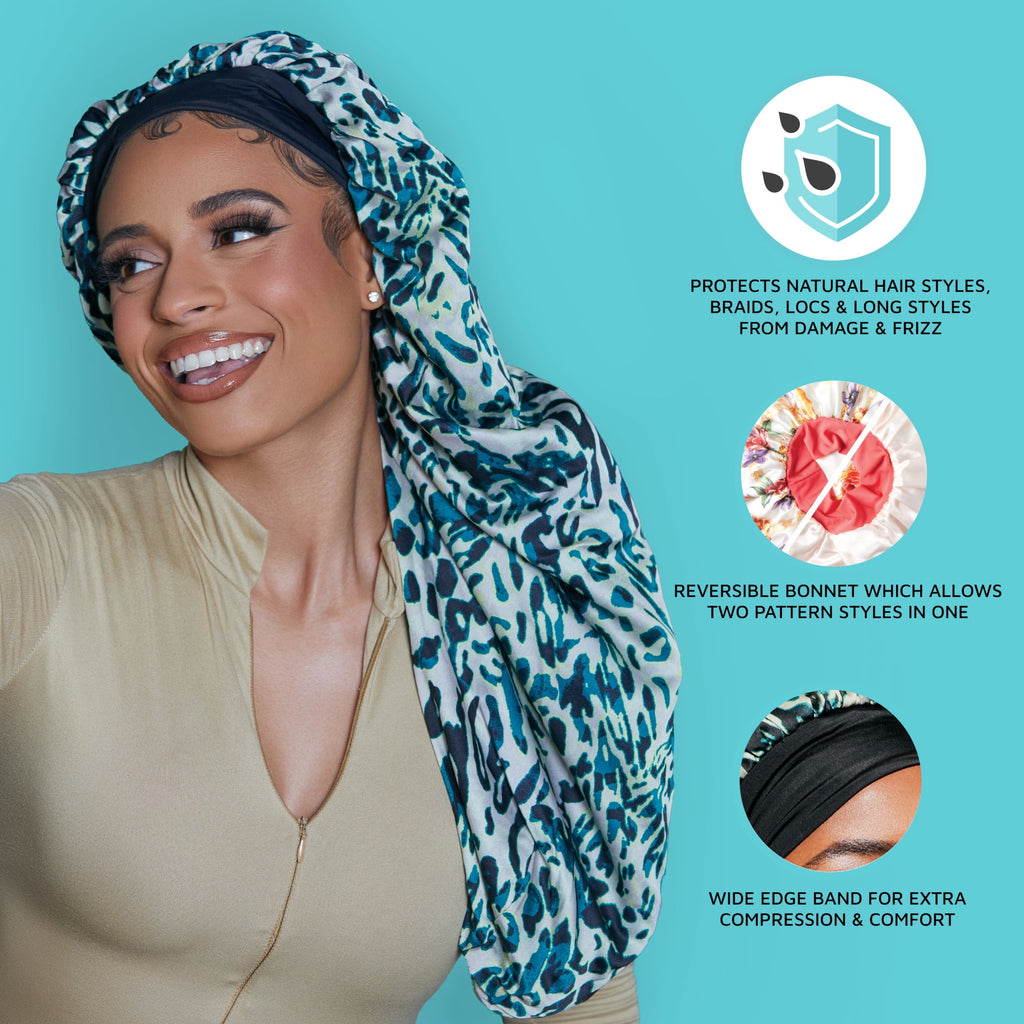 Premium Crepe Satin Braid Bet – Exotic Leopard - Image 5