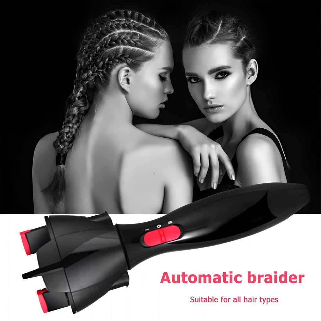 2026 New Electric Hair Braider Automatic Twist Knitted Hairstyle Braiding Machine for Home Salon Travel - Image 3
