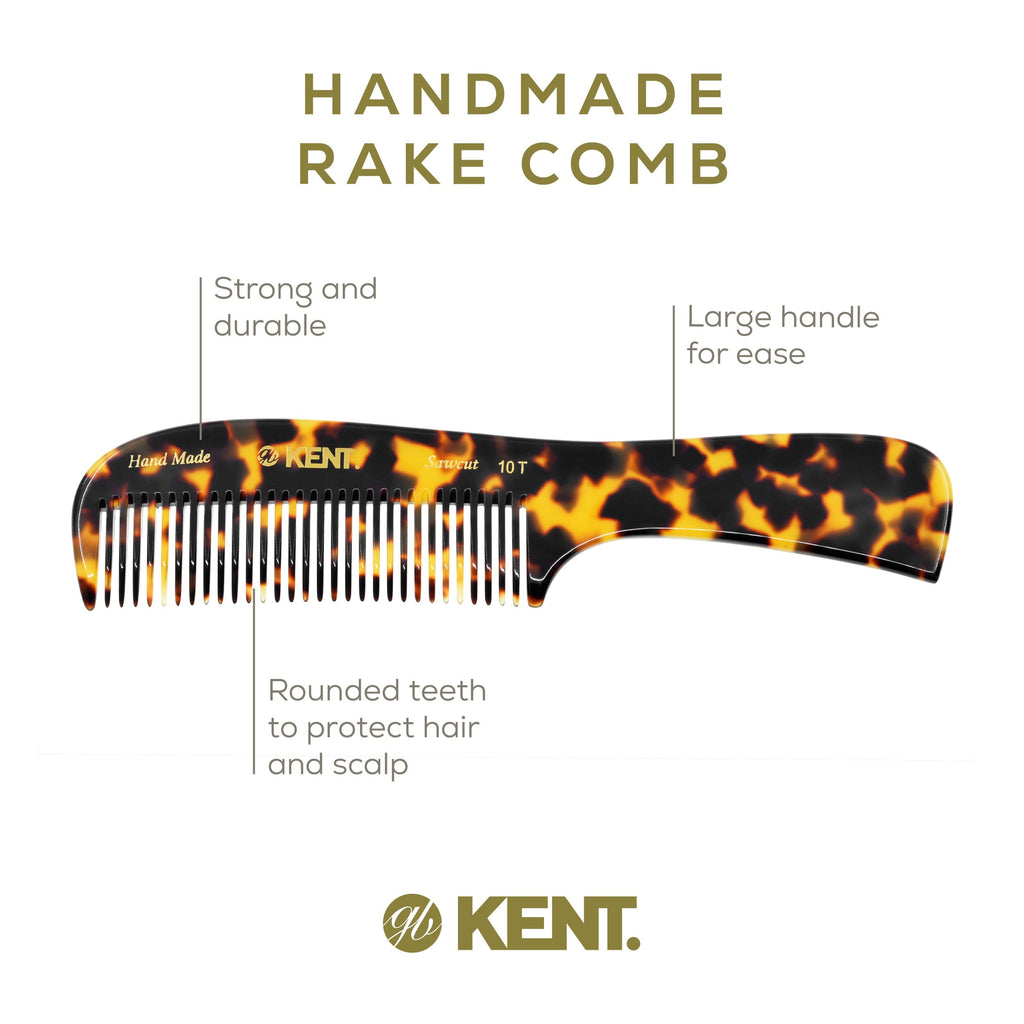 Large Wide Tooth Comb - Rake Comb Hair Detangler / Wide Tooth Comb for Curly Hair - Beard Combs/Hair Comb Hair Care D... - Image 5