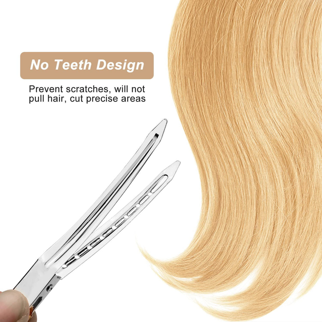 for Styling Sectioning 24Pack, Metal Duck Bill for Women, Alligator Clip for Long Curl Thick , Roller , Pin Curl , Salon - Image 3