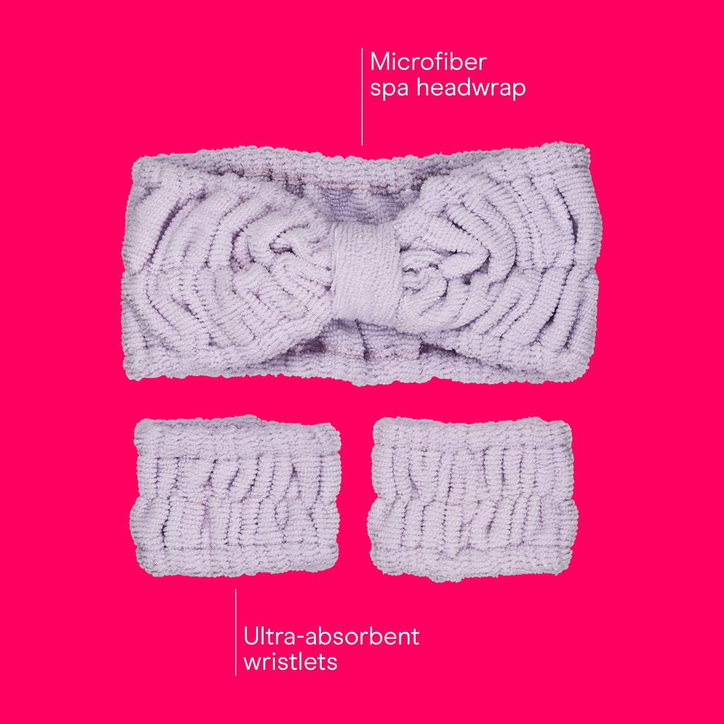 and Wristband Set for Face Care and Beauty Routines - Image 2