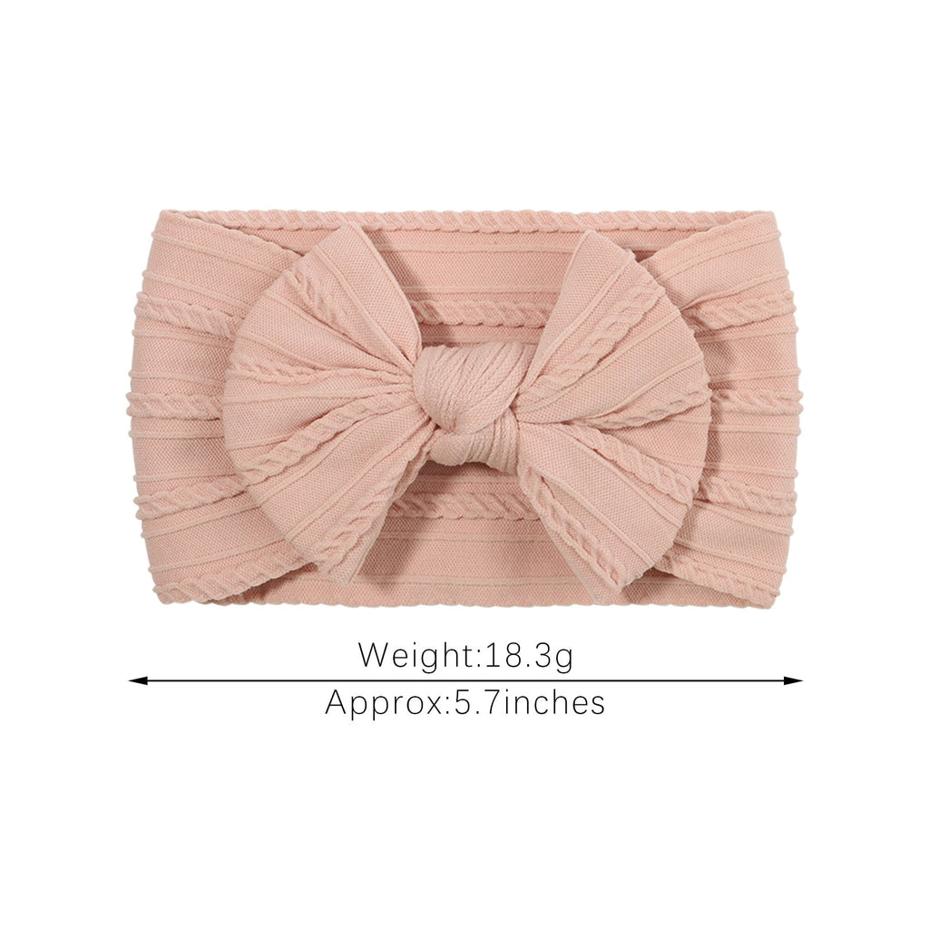 12pcs Baby Nylon Headbands Hair Bow Elastics Hairbands Hair Accessories for Baby Girls Newborn Infant Toddlers Kid - Image 2