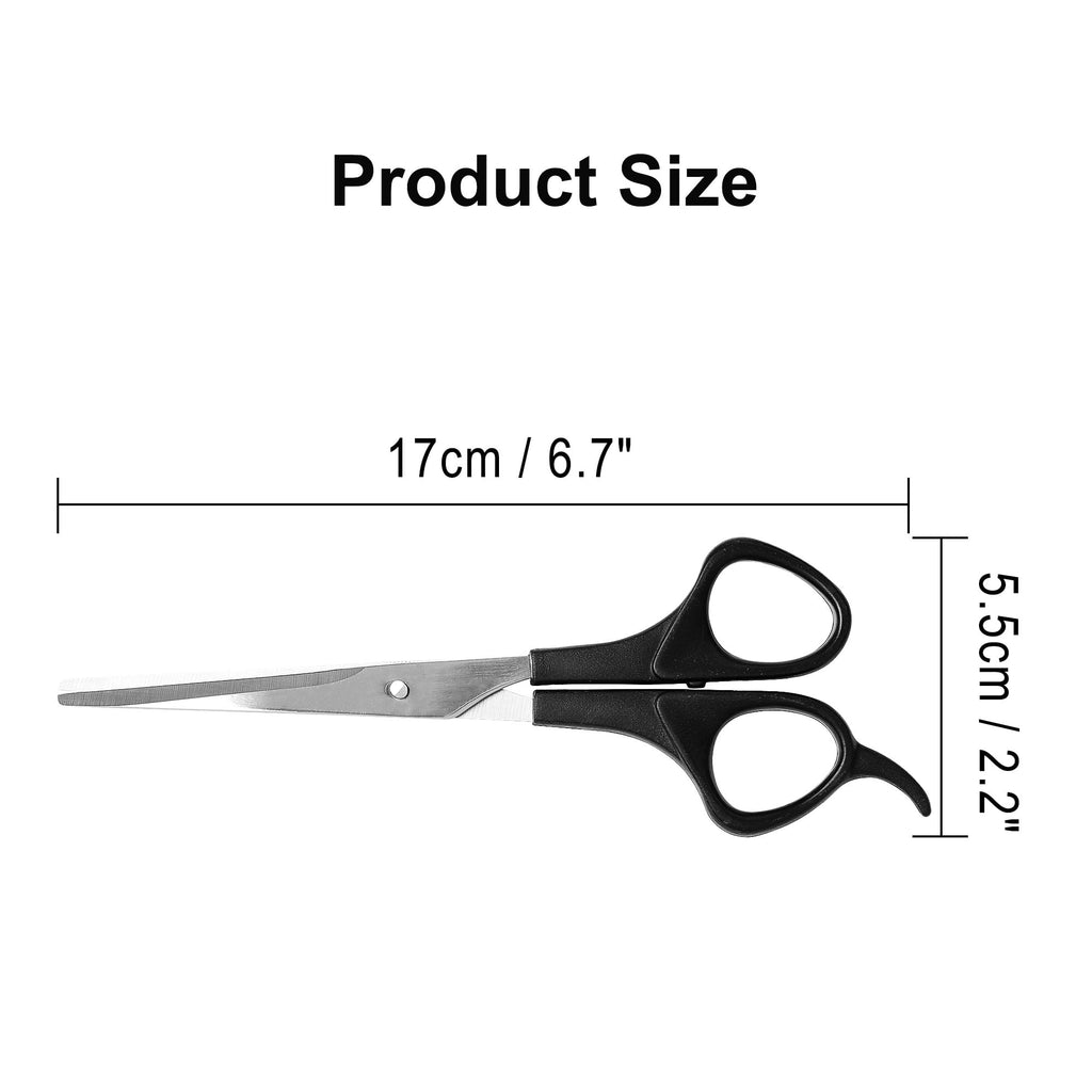 Stainless Steel Hair Cutting Scissors 6.7 Inch Haircut Thinning Shears - Image 4