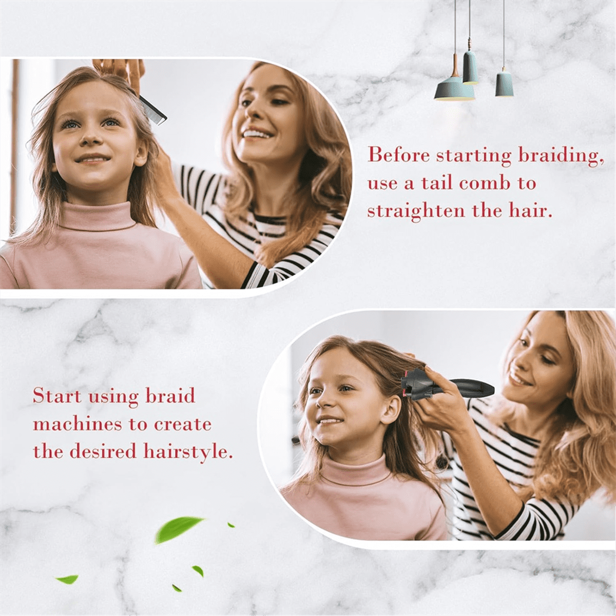 1 set x automatic hair braider machine-Black - Image 6