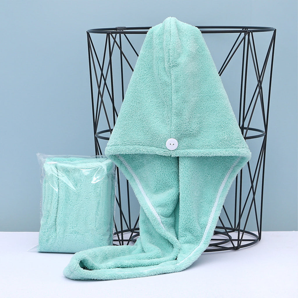 3 Pack Microfiber Hair Towel Wrap for Women,Super Absorbent Quick Dry Hair Turban for All Hair Types Anti Frizz, Large Hair Drying Towel Hea - Image 3