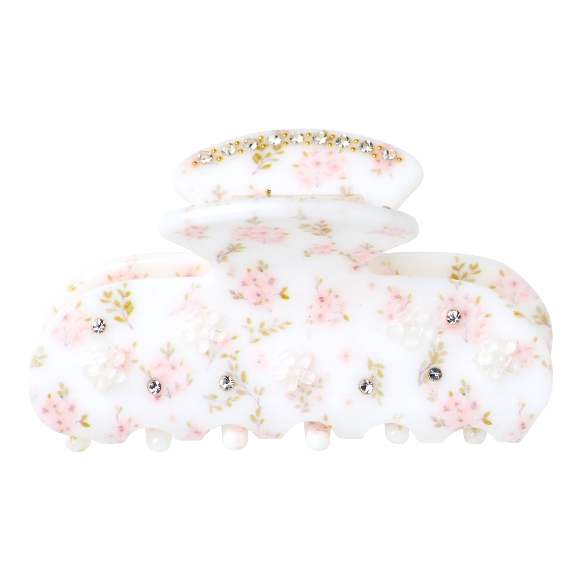 Goody Faux Fleur Claw Hair Clip, Floral Print, 1 Count - Image 2