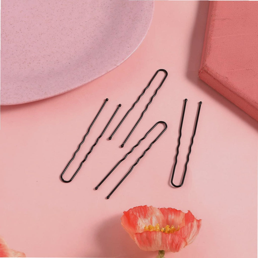 100pcs , 2.7in Hair Styling Pins Bobby Pin Metal U Hair Pins for Women Girls Buns Wedding Hairstyles All Hair Types, ... - Image 3