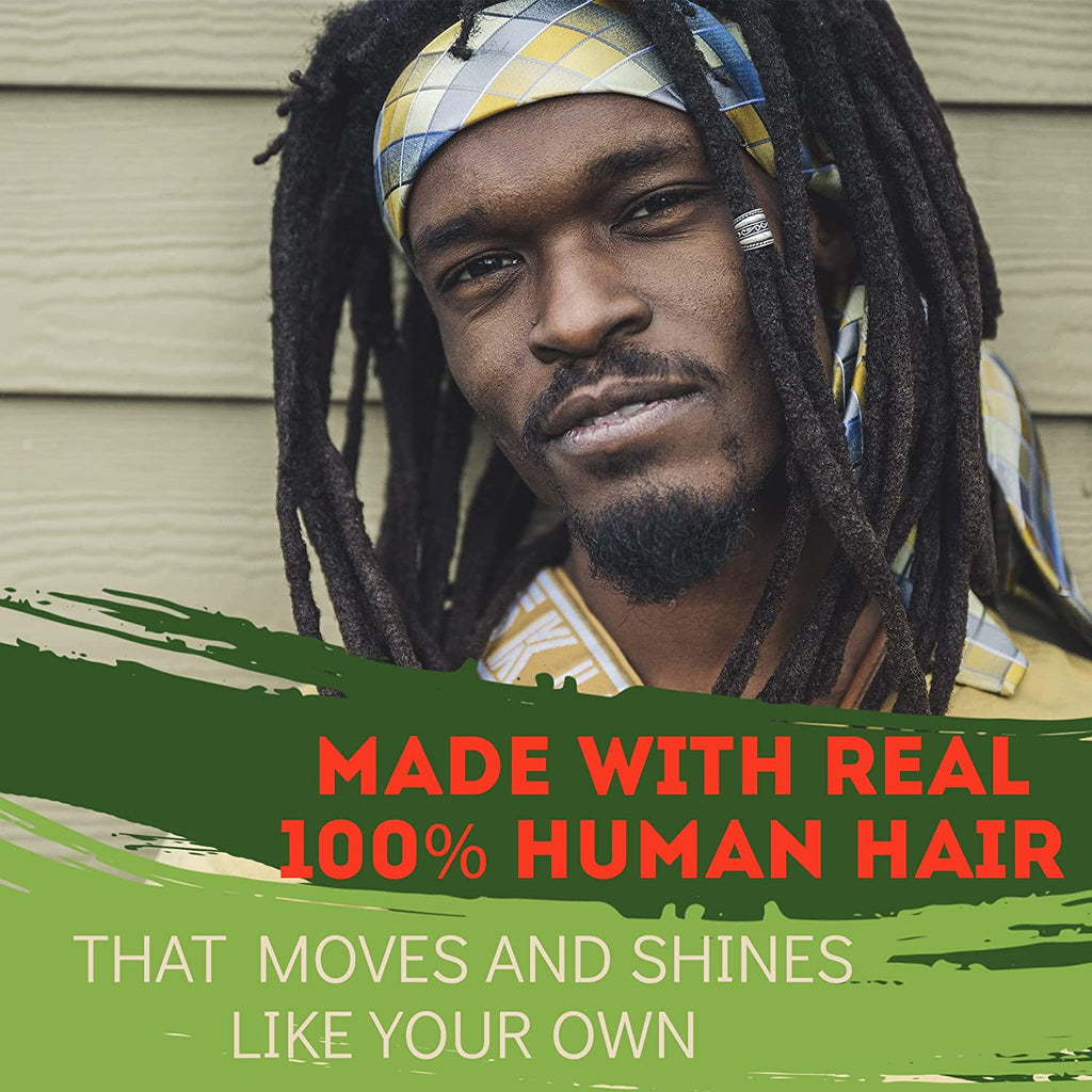 Bulk Hair for Locs, Repair, Extensions, Twists & Braids, 8" (1 oz), 613 Light Blonde - Image 2
