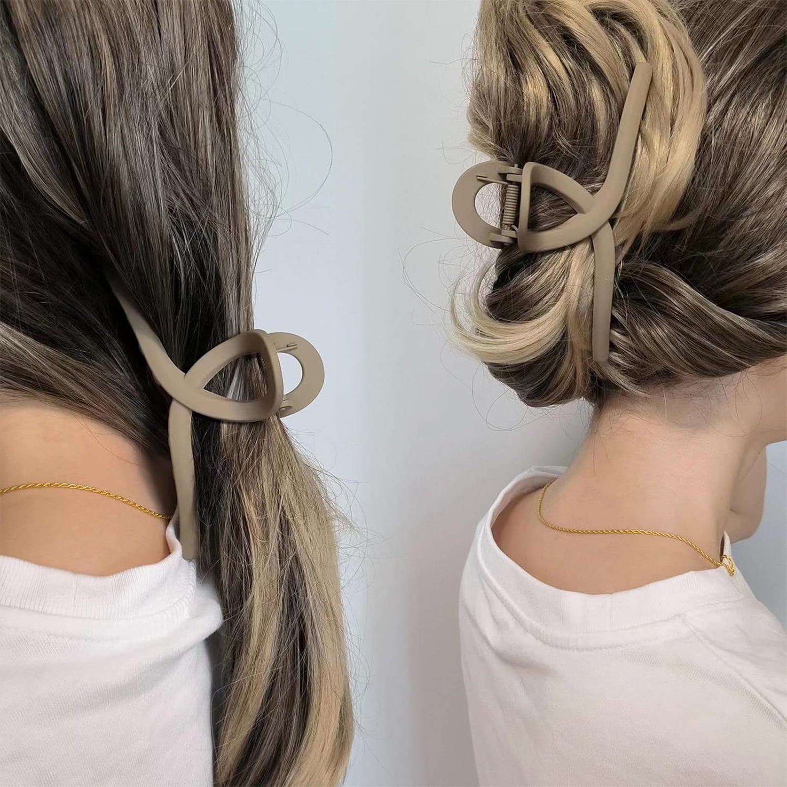 for Thick Thin Curly Hair, 10 Pack Big Hair Large Hair Non-Slip Accessories for Women Girls (Large Size) - 10 Color O... - Image 3