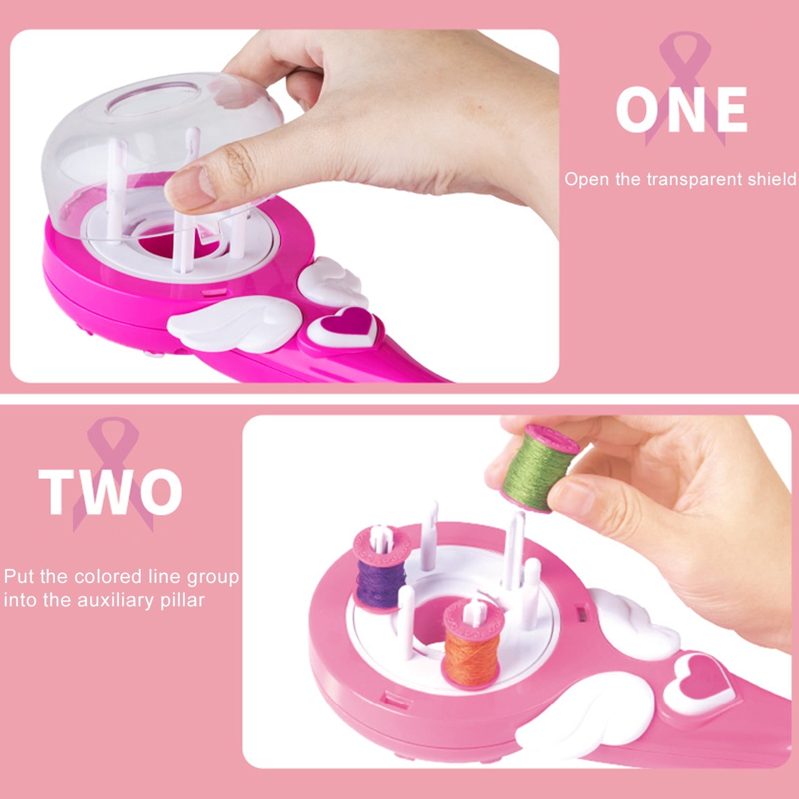 Electric Hair Braider,Hair Styling Convenient Twist Braid Hair Braiding Tool for Girl's Headdress - Image 4
