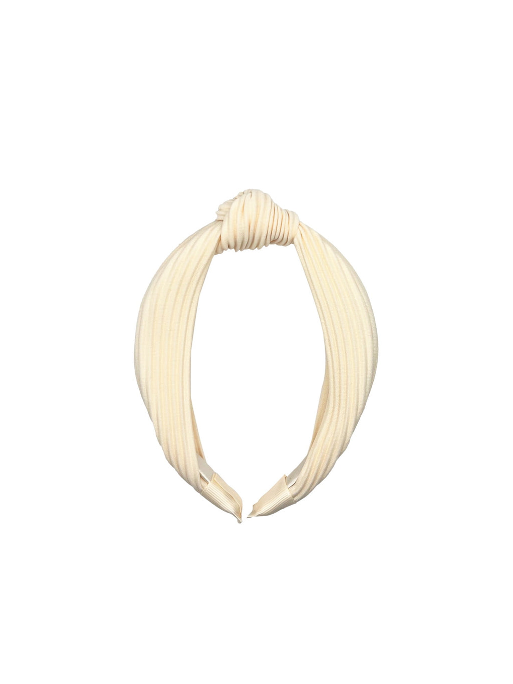 Knotted Headband, Ivory - Image 2